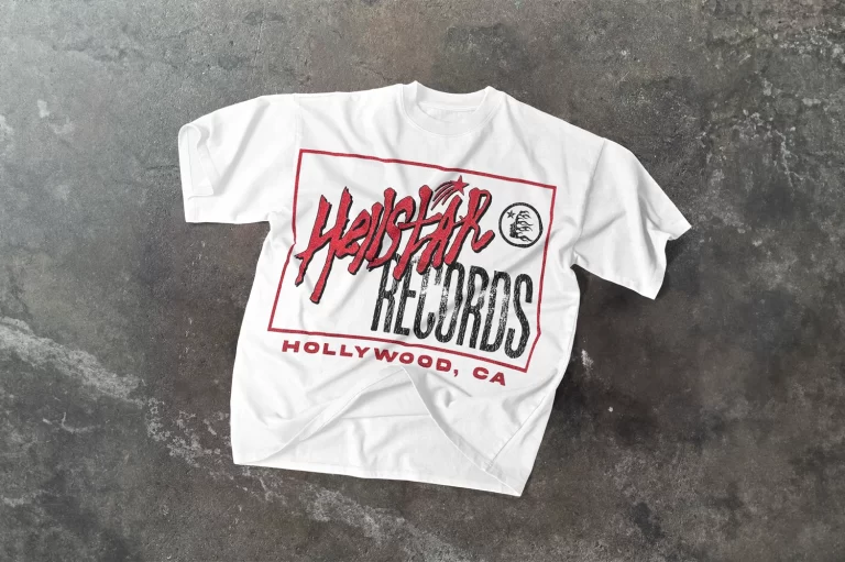 hellstar tshirt mockup